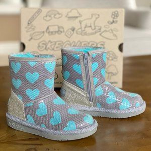 Skechers Boots Glamslam - Dazzling Love, Toddler Sz 8